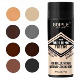 GOIPLE Professional Hair Building Fibers Powder Waterproof Long Lasting Unisex Natural Thickening Hair Anti-loss Fiber Products