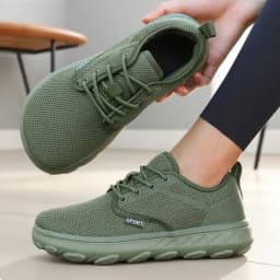 Wide Toe Casual Shoes for Women Barefoot Soft Sole Breathable Knitted Mesh Shoes New Non Slip Platform Sneakers Zapatos De Mujer