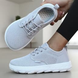 Wide Toe Casual Shoes for Women Barefoot Soft Sole Breathable Knitted Mesh Shoes New Non Slip Platform Sneakers Zapatos De Mujer