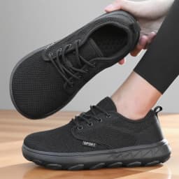 Wide Toe Casual Shoes for Women Barefoot Soft Sole Breathable Knitted Mesh Shoes New Non Slip Platform Sneakers Zapatos De Mujer