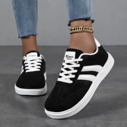 Wide Toe Women Shoes Casual Versatile Soft Sole Wide Last Shoes Walking Sneakers Comfortable Barefoot Breathable Mesh Shoes