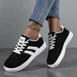 Wide Toe Women Shoes Casual Versatile Soft Sole Wide Last Shoes Walking Sneakers Comfortable Barefoot Breathable Mesh Shoes