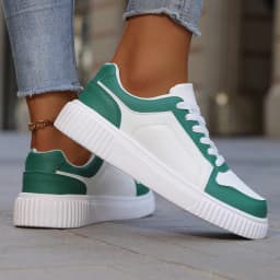 YRZL Womens Sneakers Autumn White Shoes Lightweight Thick Sole Non Slip Skatebaord Shoes Unisex Casual Sports Shoes for Man