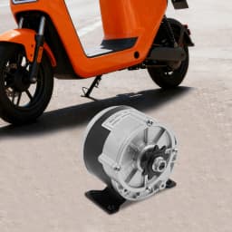 250W 12V Brushed DC Gear Reduction Motor Geared Speed Reducer Motor 2750RPM Electric Motor for E-bikes Scooters Electric Vehicle
