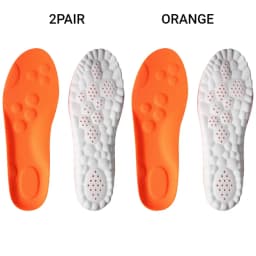 4PCS Unisex PU Orthopedic Insoles Super Soft For Shoes 신발깔창 Antibacterial Deodorization Sweat Absorption Insert Running ShoesPad
