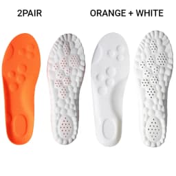 4PCS Unisex PU Orthopedic Insoles Super Soft For Shoes 신발깔창 Antibacterial Deodorization Sweat Absorption Insert Running ShoesPad