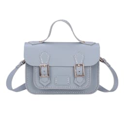 Customized DIY PU Leather Cambridge Bag Handmade Sewing Women Crossbody Shoulder Bag Handcrafted Semi-finished Kit Colorful