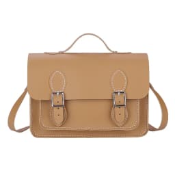 Customized DIY PU Leather Cambridge Bag Handmade Sewing Women Crossbody Shoulder Bag Handcrafted Semi-finished Kit Colorful