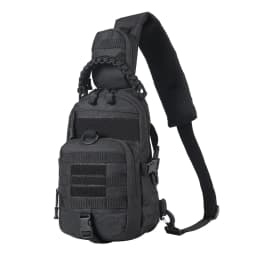 Multi functional outdoor chest bag, sports cycling, hiking, portable and wear-resistant crossbody bag