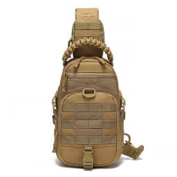 Multi functional outdoor chest bag, sports cycling, hiking, portable and wear-resistant crossbody bag