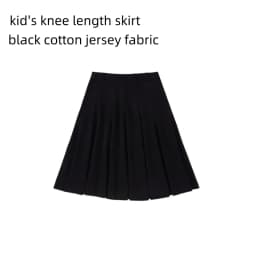 AP SS26 Panel Pleated Washed Denim Skirts Teen Girls Women Fashion Cotton Jeans Skirts Clothing