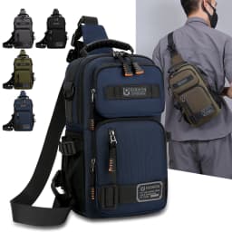 Fashion Men's Waist Packs Chest Bag High Quality Oxford Crossbody Bags For Men Fashion Casual Men Bag Handbag Male Chest Pack