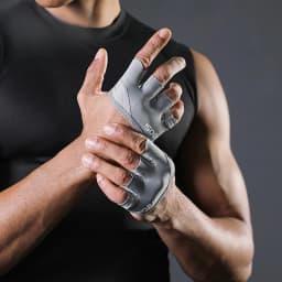 1Pair Four Finger Gloves For Weightlifting Training Men and Women Pilates Aerial Yoga Sports Fitness Non-slip Half-finger Gloves