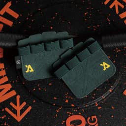 Four-fingers Fitness Gloves Gym Barbells Weightlifting Cowhide Gloves Anti-slip Wear-resistant Palm Protect Workout Hand Support