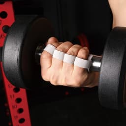 Four-fingers Fitness Gloves Gym Barbells Weightlifting Cowhide Gloves Anti-slip Wear-resistant Palm Protect Workout Hand Support
