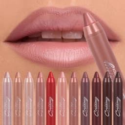 Multiple Colors Matte Lip Liner, Use As Lip Liner and Lipstick, Easy To Accurately Apply, Waterproof Long-lasting Non-stick