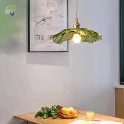 Vintage Pendant Lights Flower Glass Hanging Lamps Home Decoration Lighting Living Room Bedroom Bedside Light Fixture Indoor Shop