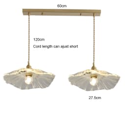 Vintage Pendant Lights Flower Glass Hanging Lamps Home Decoration Lighting Living Room Bedroom Bedside Light Fixture Indoor Shop
