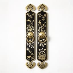 Antique Brass Cabinet Handles Carved Floral Drawer Pulls Vintage Dresser Knobs for Furniture Restoration and Farmhouse Decor