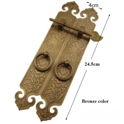 Antique Brass Cabinet Handles Carved Floral Drawer Pulls Vintage Dresser Knobs for Furniture Restoration and Farmhouse Decor