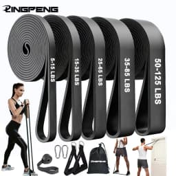5Pcs/11Pcs Resistance Bands and Accessory Sets, Pull Up Assistance Bands, Exercise Bands for Men and Women Home Fitness