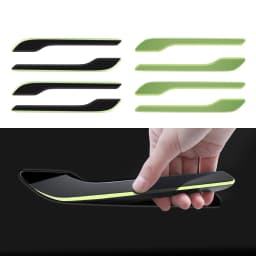 Protector Sticker Door Handle Cover Auto Styling Accessorie Car Sticker 2022 Luminous Handle Kit For Tesla Model 3 Model Y