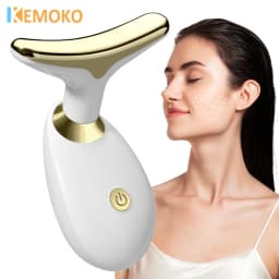 Neck Face Lifting Device Face Slimming Eye Massage Beauty Skin Facial Vibration Machine Anti Aging Reduce Edema Double Chin