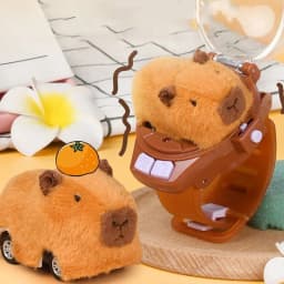 2.4G Children's Watch Remote Control Car Toy Novelty RC Car Toy Cartoon Portable USB Charging Watch Car Kid Birthday Gift