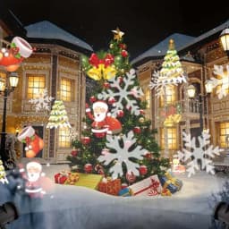 16 Pattern Christmas Projector Lights Outdoor/Indoor Holiday Projection LED Night Lamp for Home Xmas 2026 New Year Party Decor