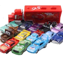 Cars Toys Lightning McQueen Jackson Storm The King Mater Racing Car 1 Diecast Metal Alloy Model Peripheral Cars Birthday Gifts