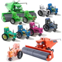 Cars 3 Toy Car Harvester Frank Tractor Chewall Farmland Guardian Alloy Diecasting Car Model Toy Children's Gift