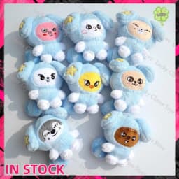【InStock】Stray Kids RUN IT SEOUL Peripheral Bang Chan Felix Character Pendant Keychain Bag Charm Hobby Collectible Present Fans