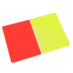 Football Redness Yellow Card Set Sports Football Referee Redness Yellow Card Set Soccer Warning and Ejection Cards Set 24BD
