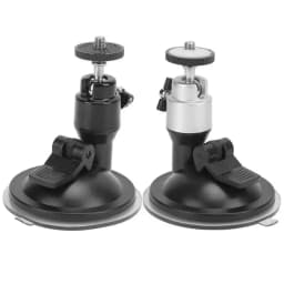 Universal Camera Car Mount Windshield Suction Cup Mount with Ball Head for Hero 12 11 for DJI Action 5Pro 4 for insta360 GO2 X4