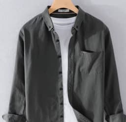Shirt Spring 2026 new casual and fashionable clothing,For Customized Products, Please Contact Us