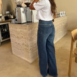 Denim Pant Women Jeans Vintage Long Pants Slim Fit High Waist Straight Trousers Y2k Streetwear Elegant Splice Work Casual 2026