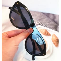 vintage Small Round Cat Eye Sunglasses for Women New Fashion Rivet sexy Black Leopard Sun Glasses Ladies Trendy Outdoor Shades