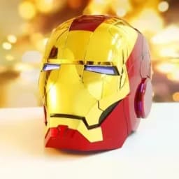 New In Stock Marvel Avengers 1/1 Iron Man Mk5 Helmet Wearable Automatic Voice-Activated Electric Open And Close Series Toy Gift