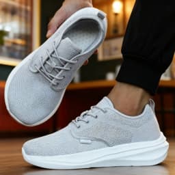 New Men's Casual Wide Barefoot Shoe Unisex Trail Running Non-Slip Minimalist Walking Shoes Fashionable Breathable Men's Sneakers