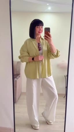 Linen Blue Button Down Shirt For Women Luxury Oversize Tops Summer Long Sleeve Basic Thin Women's White Linen Shirts Ladies Pink