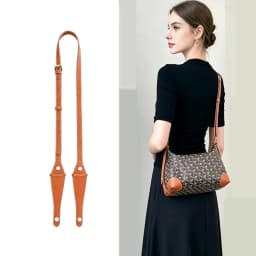 Crossbody Shoulder Strap for Goyard Bowling 25 Toiletry Bag,Extended Handle Strap, Women Handbag Modification Replacement Access