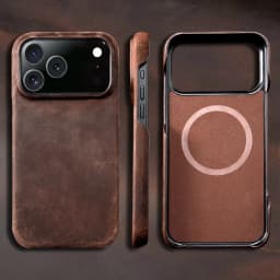 for Magsafe Case for iPhone 17 15 16 18 Pro Max Air 18Pro 17Pro Retro Luxury Genuine PULL-UP Leather Magnetic Phone Back Cover