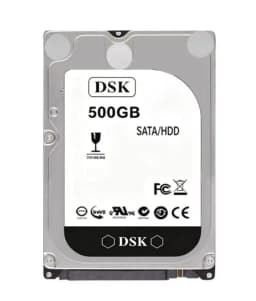 DSK SATA Internal Hard Drive 2.5 Inch HDD 160GB 250GB320GB 500GB 640GB 1TB 2TB 4TB for Laptop Computer Notebook Storage