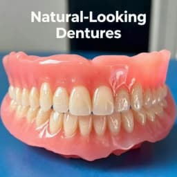 Natural Full Set Dentures Upper & Lower 2026 New Silicone False Teeth Soft Comfort Fit Oral Accessories Improve Smile Confidence