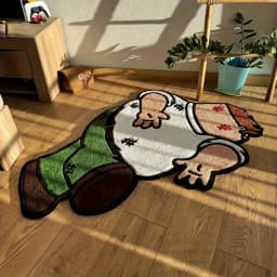VIKAMA Parody Home Pete Carpet Cartoon Character Living Room Bedroom Carpet Home Living Room Theme Decoration