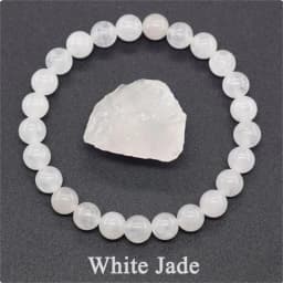 JD Amethyst Bracelet Made of Real Natural Stone Beads Body-Purifying Geniune Amethyst Natural Crystal Bracelet for Women Pulsera