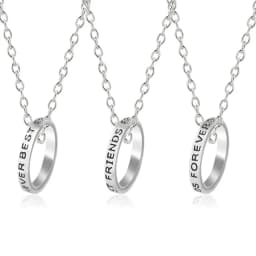 Fashion Best Friends Honey Love Couple Pendant Necklace 2 Pcs/ Set Chain Choke Broken Heart BFF Good Friendship Jewelry Gift