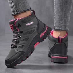 Women's Outdoor Hiking Shoes Waterproof Trekking Camping Trail Boots Non-slip Durable Mountain Climbing Shoes Women Ankle Boots