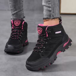 Women's Outdoor Hiking Shoes Waterproof Trekking Camping Trail Boots Non-slip Durable Mountain Climbing Shoes Women Ankle Boots