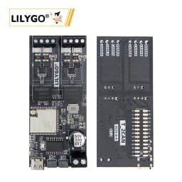 LILYGO® T-2CAN ESP32-S3 Development Board Stand-Alone CAN FD Controller with SPl Interface 16MB FLASH / 8M PSRAM Wireless Module